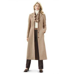 PRICE DROP! Chadwicks Classic Wool Blend, Lined, Single-Breasted  Coat - size 10